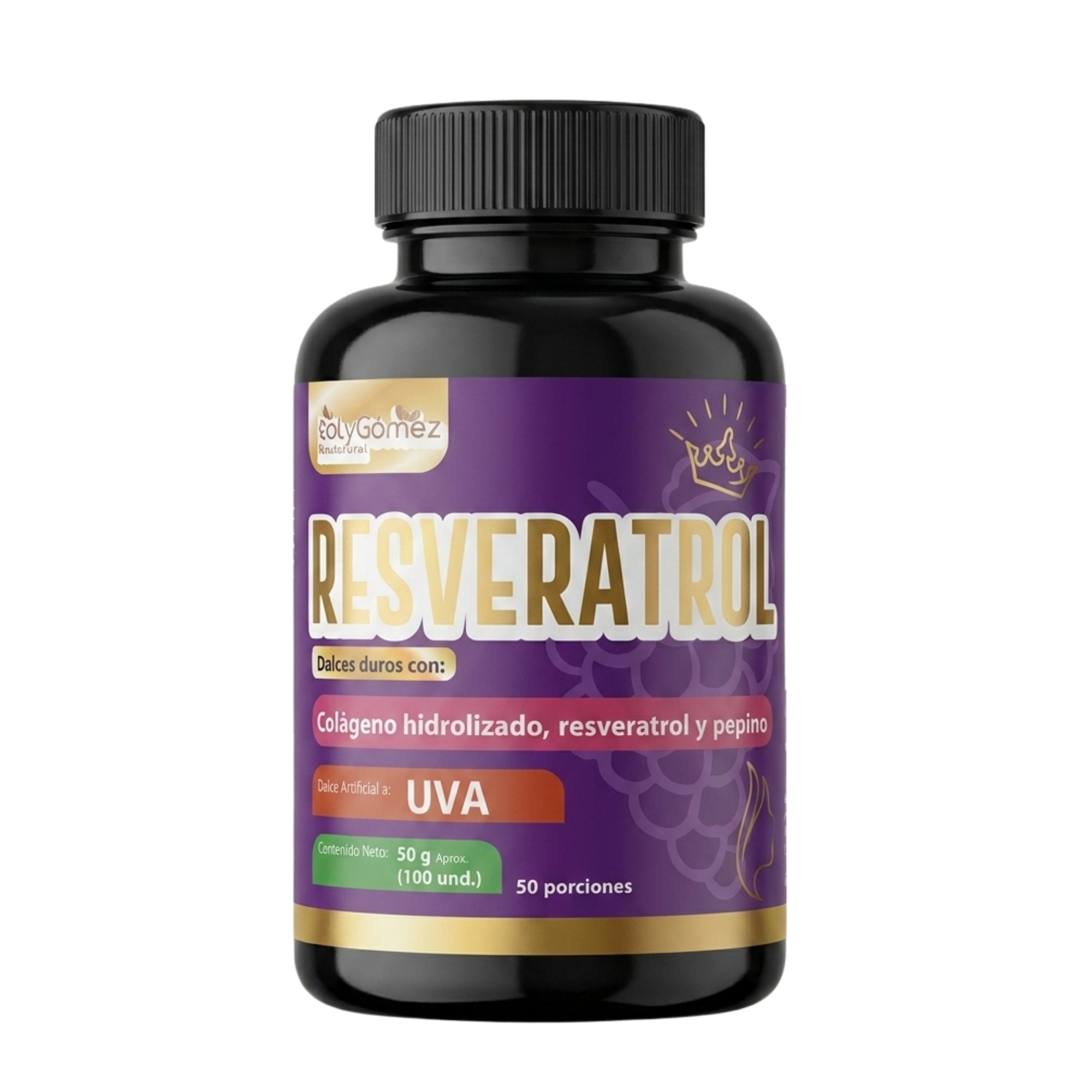 Resveratrol 50G 100 Unidadades