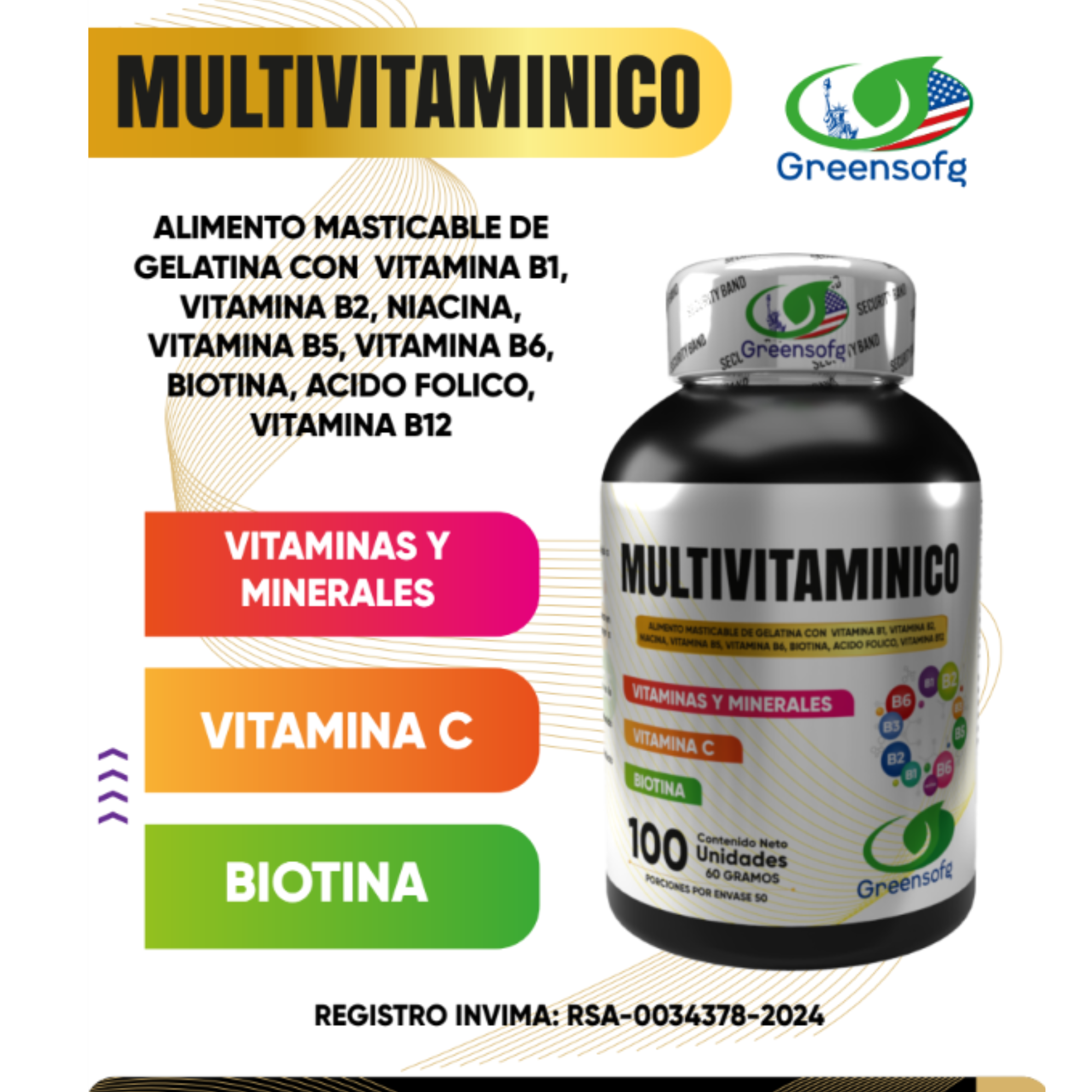 MULTIVITAMINICO GREENSOFG