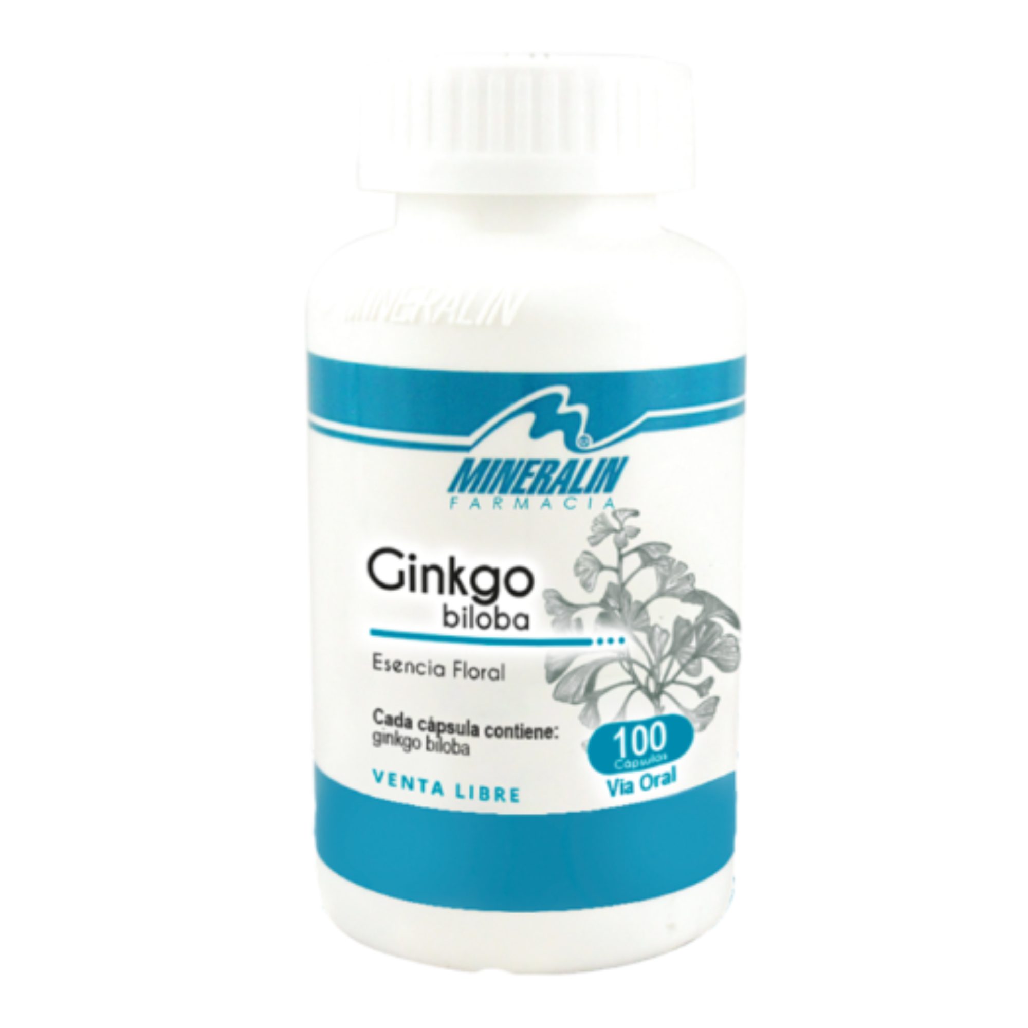 GINKGO BILOBA MINERALIN 100 CAPSULAS