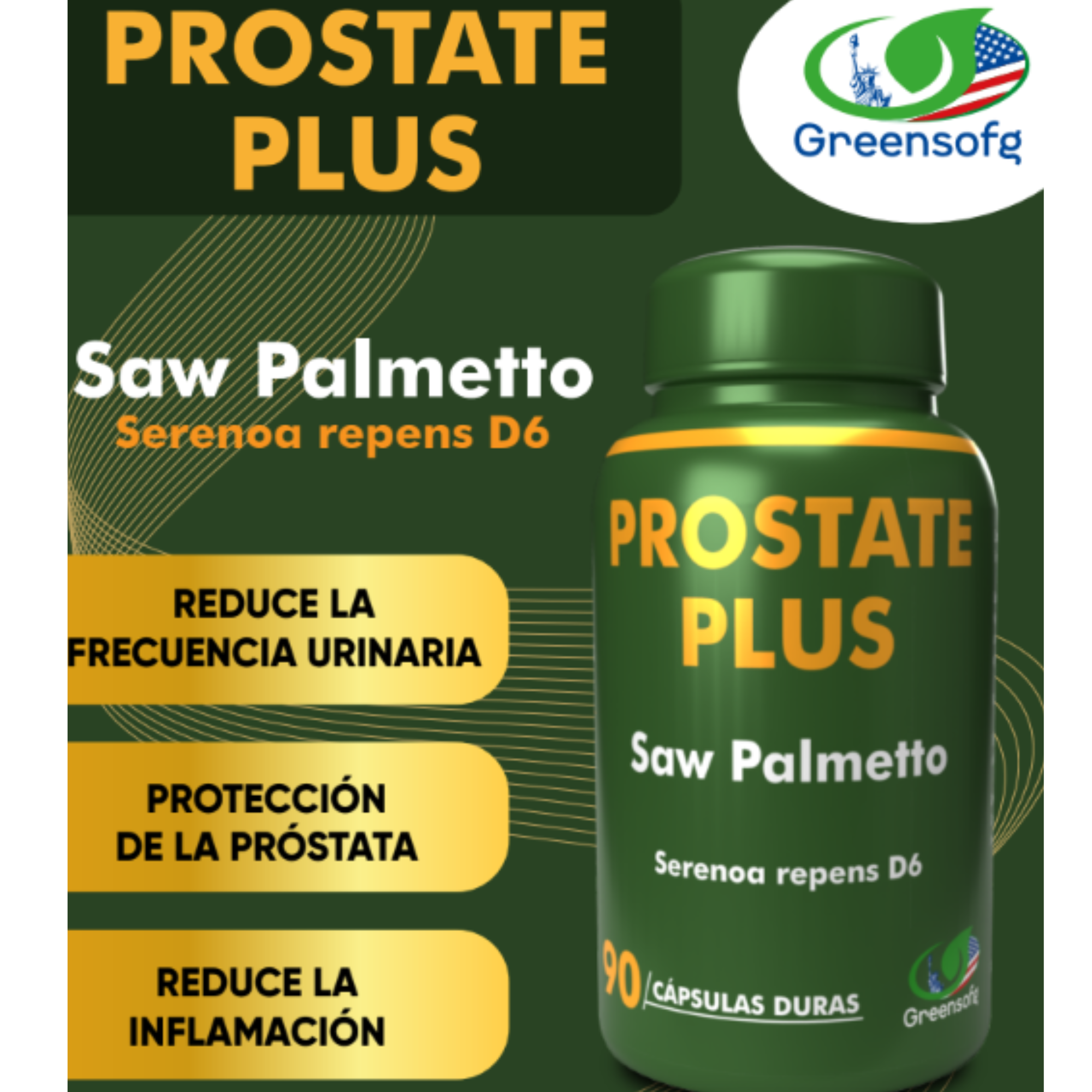 PROSTATE PLUS GREENSOFG