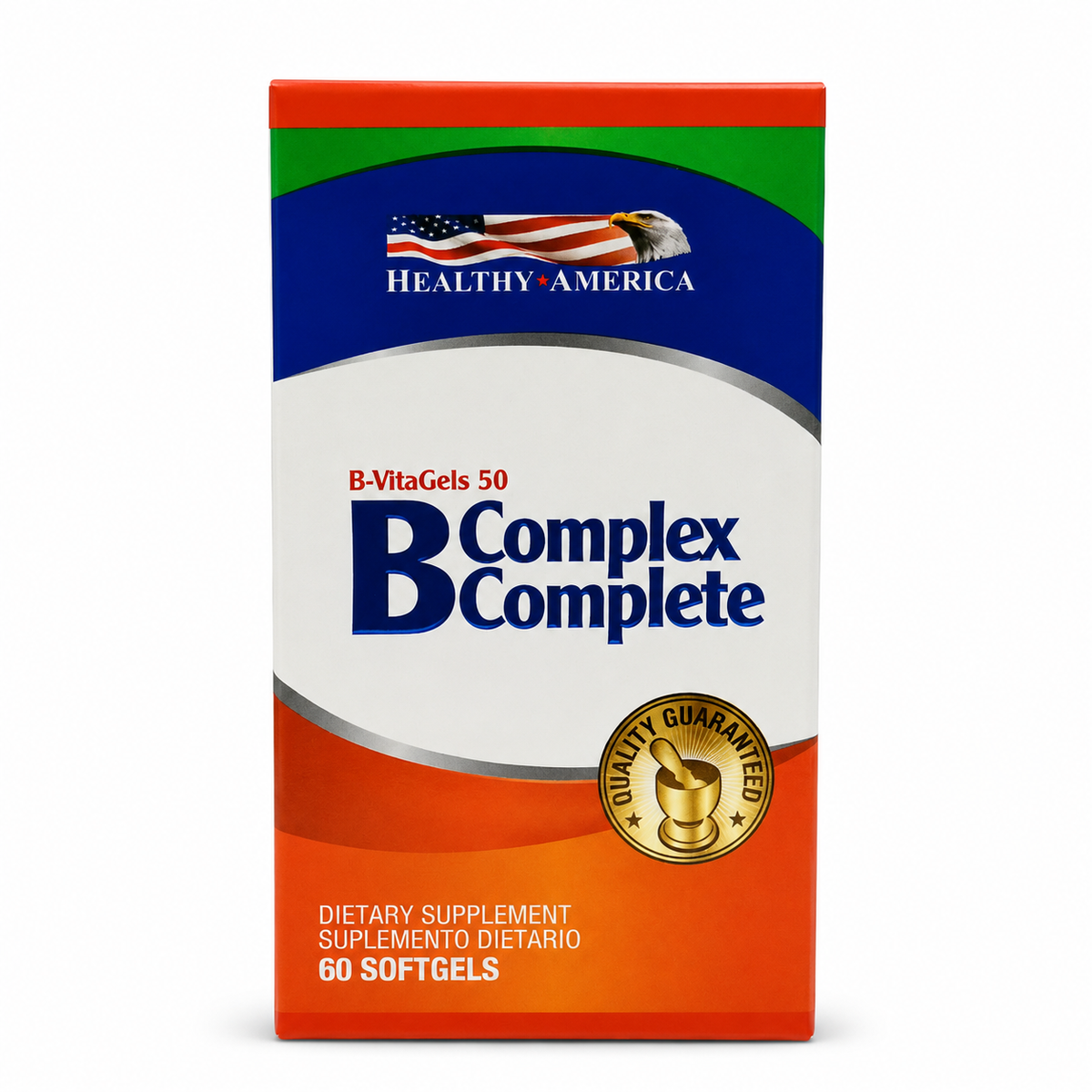 B Complex Complete – Healthy America, 60 softgels