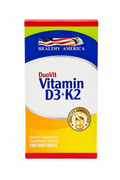 DuoVit Vitamin D3 + K2 – 100 cápsulas blandas