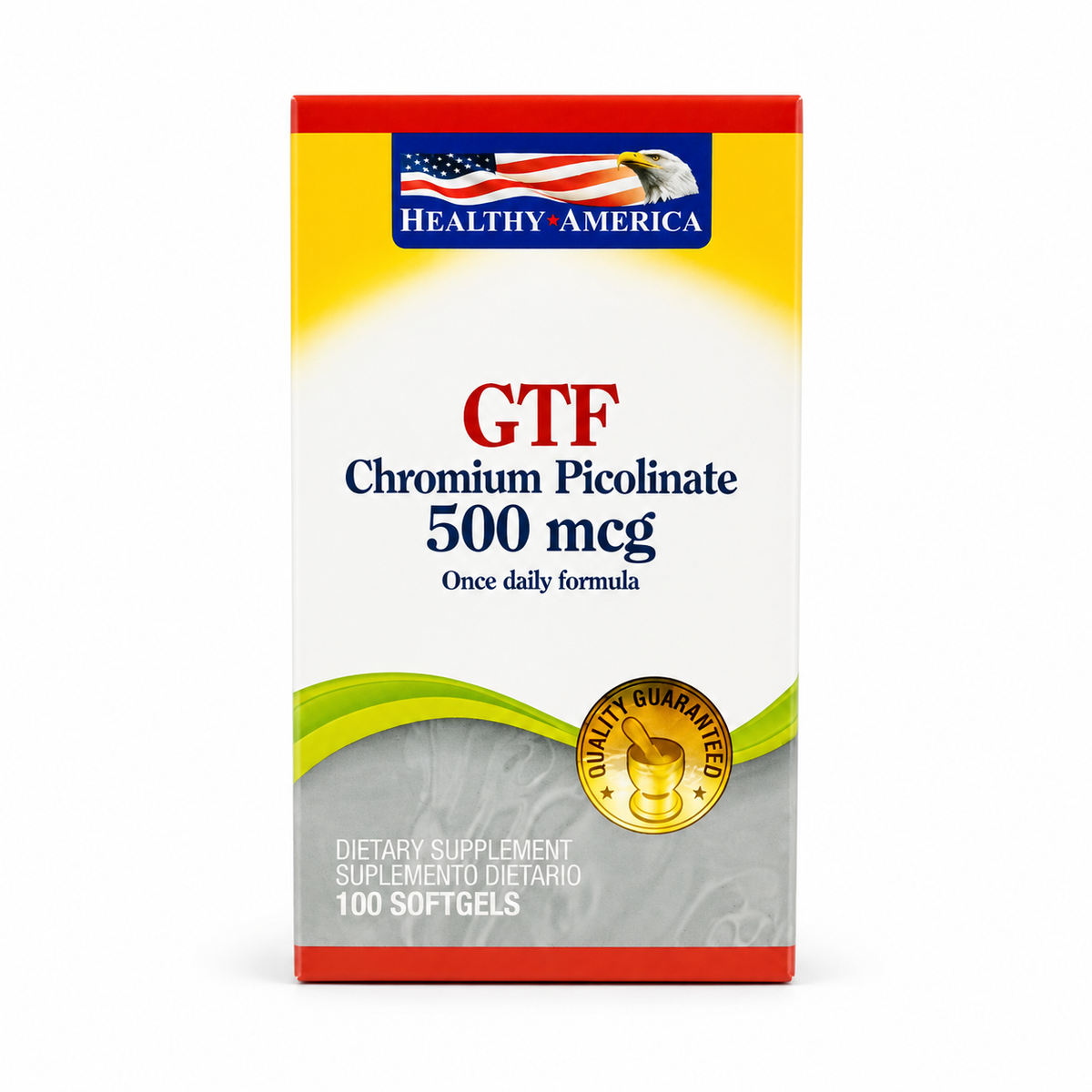 GTF Chromium Picolinate 500 mcg  100 cápsulas