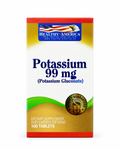 Potassium 99 mg 100 tabletas.