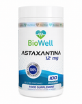 Astaxantina 12 mg 100 cápsulas
