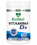 Vitamina D3 100 cápsulas
