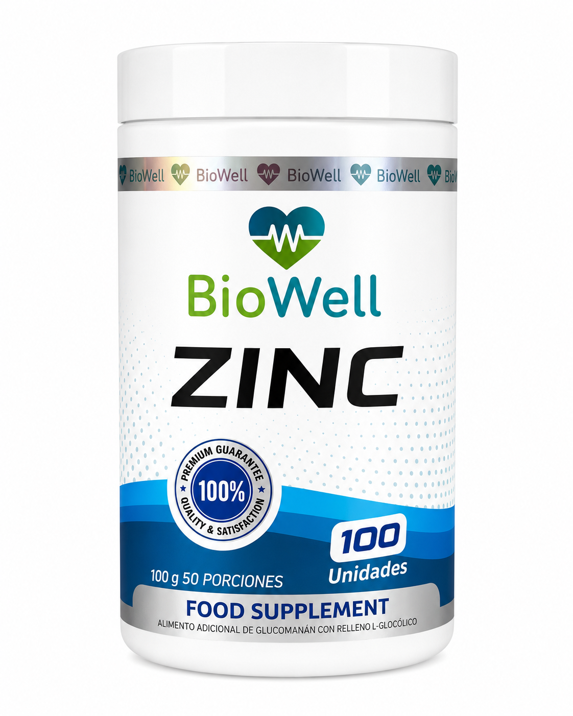 Zinc 100 cápsulas