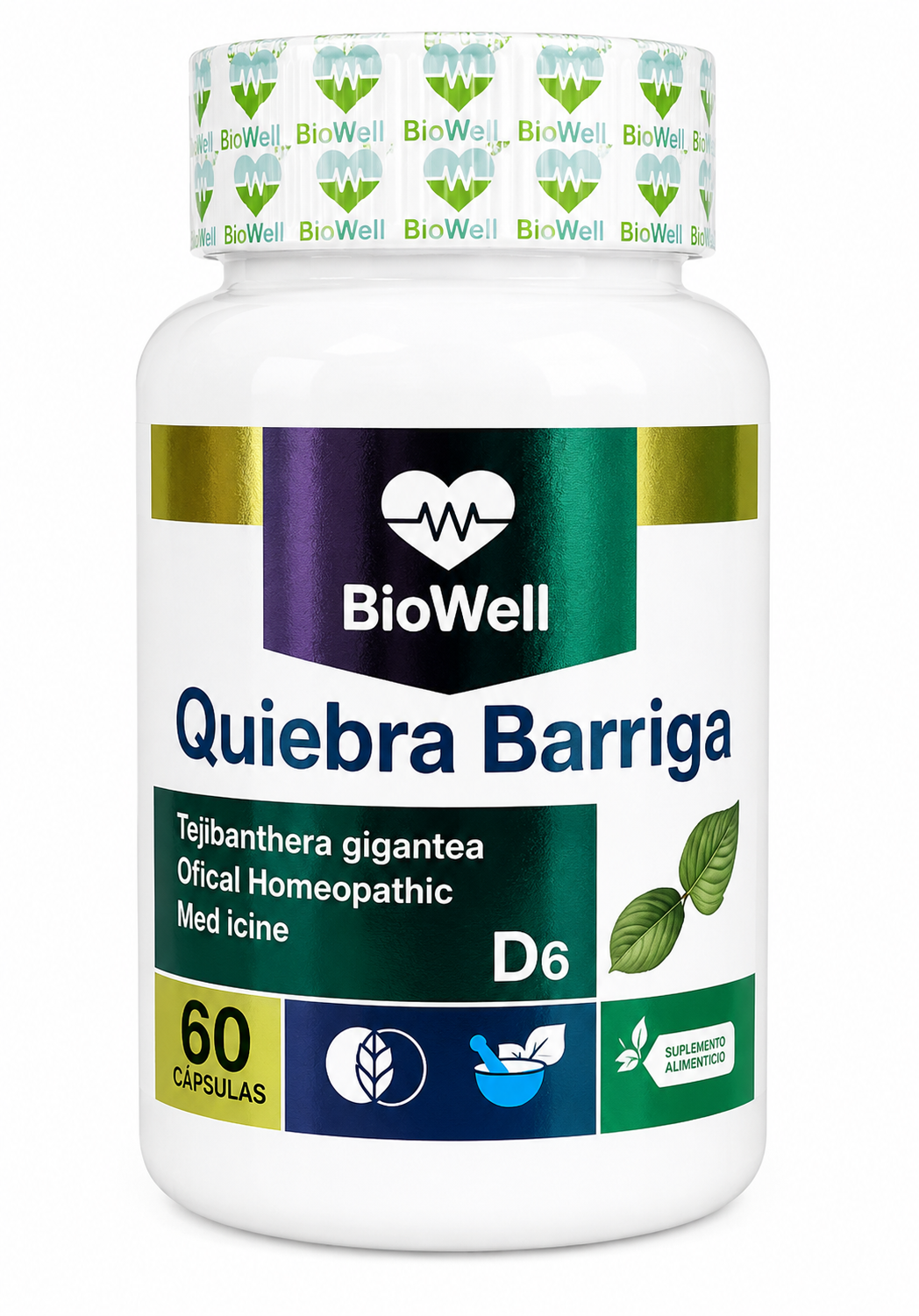 Quiebra Barriga D6 60 cápsulas