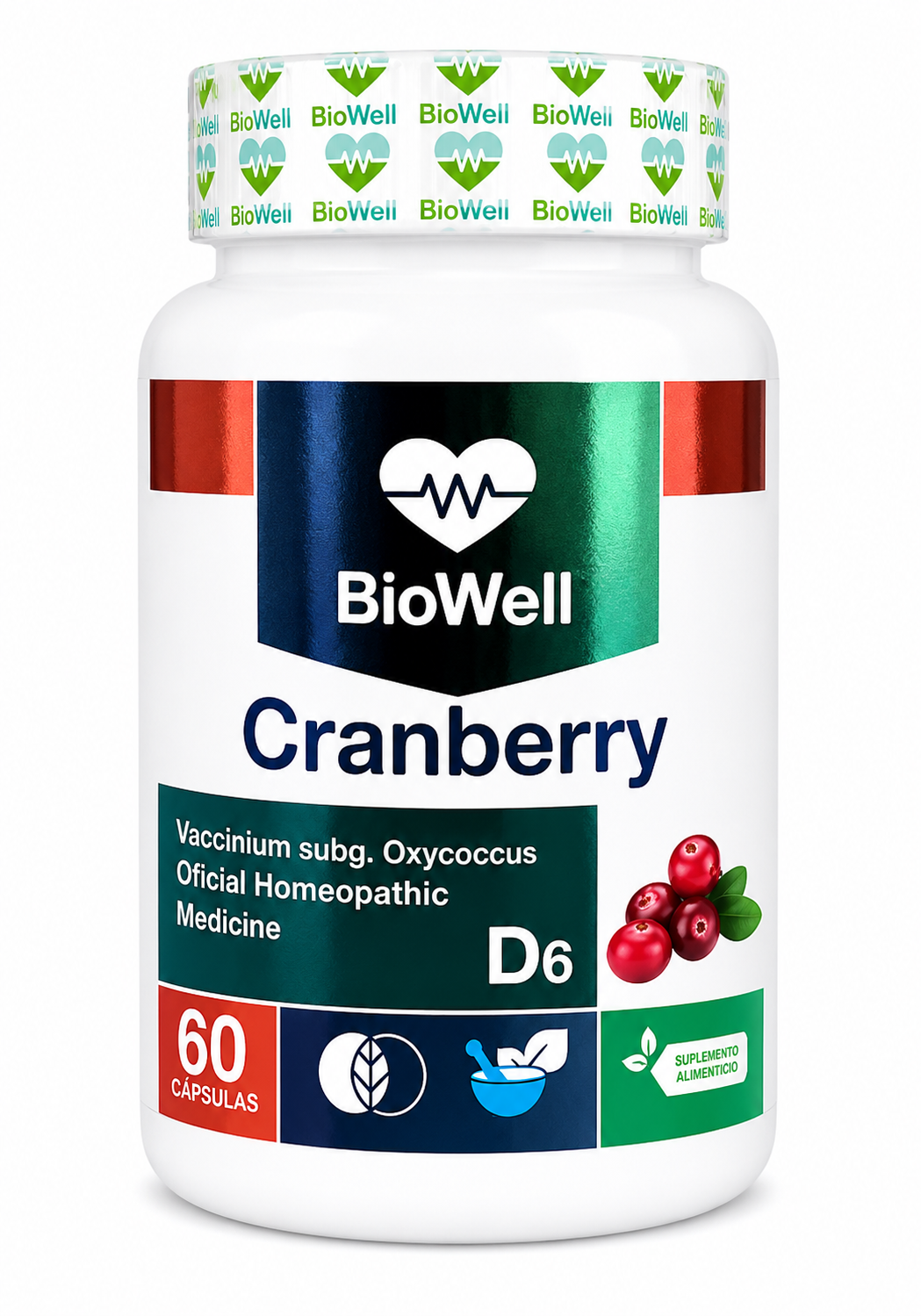 Cranberry D6  60 cápsulas