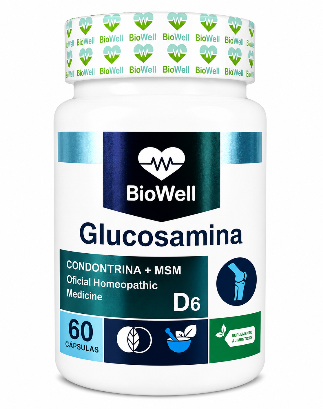 Glucosamina + Condroitina 60 cápsulas