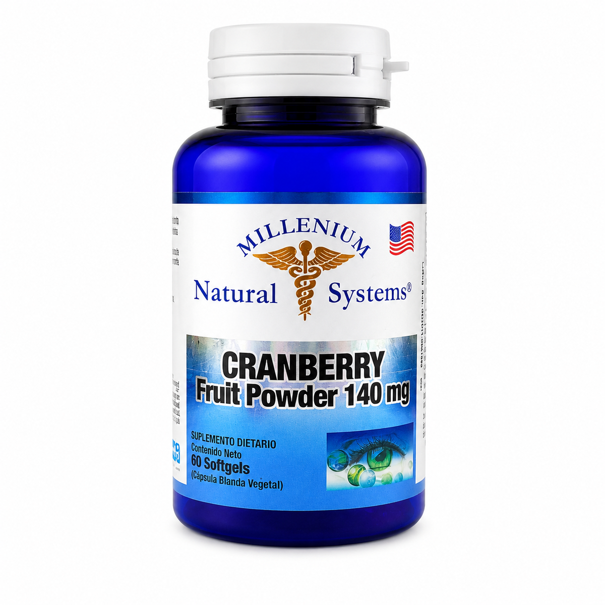Cranberry Fruit Powder 140 mg - 60 capsulas