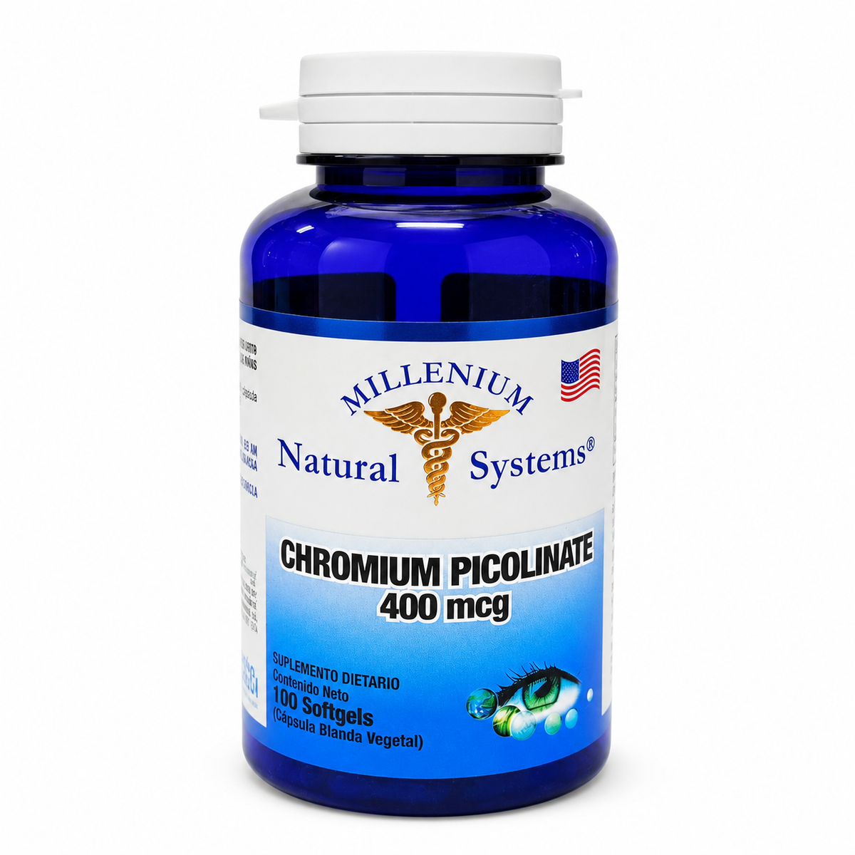 Chromium Picolinate 400 mcg - 100 capsulas