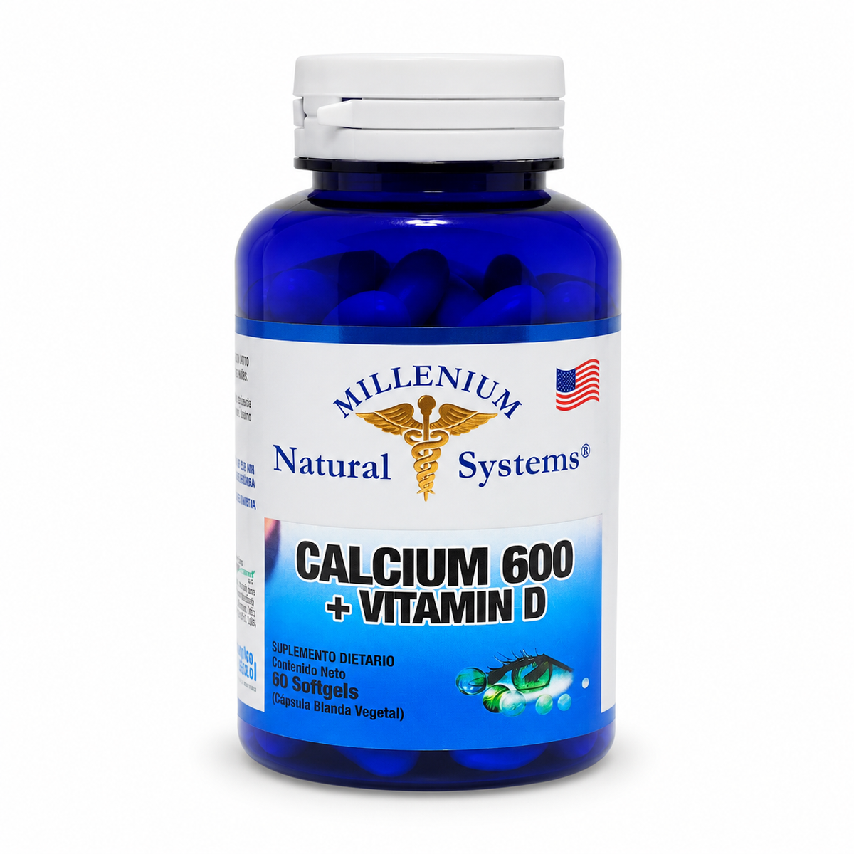 Calcium 600 + Vitamin D 60 softgels