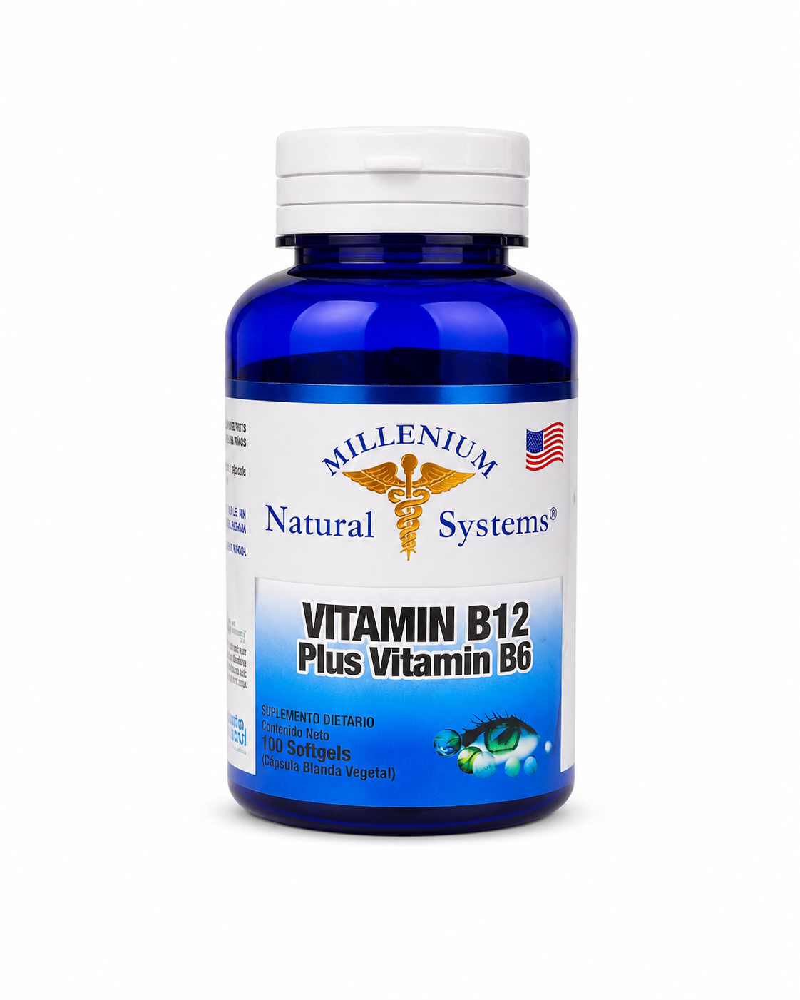 Vitamin B12 + Vitamin B6 100 capsulas