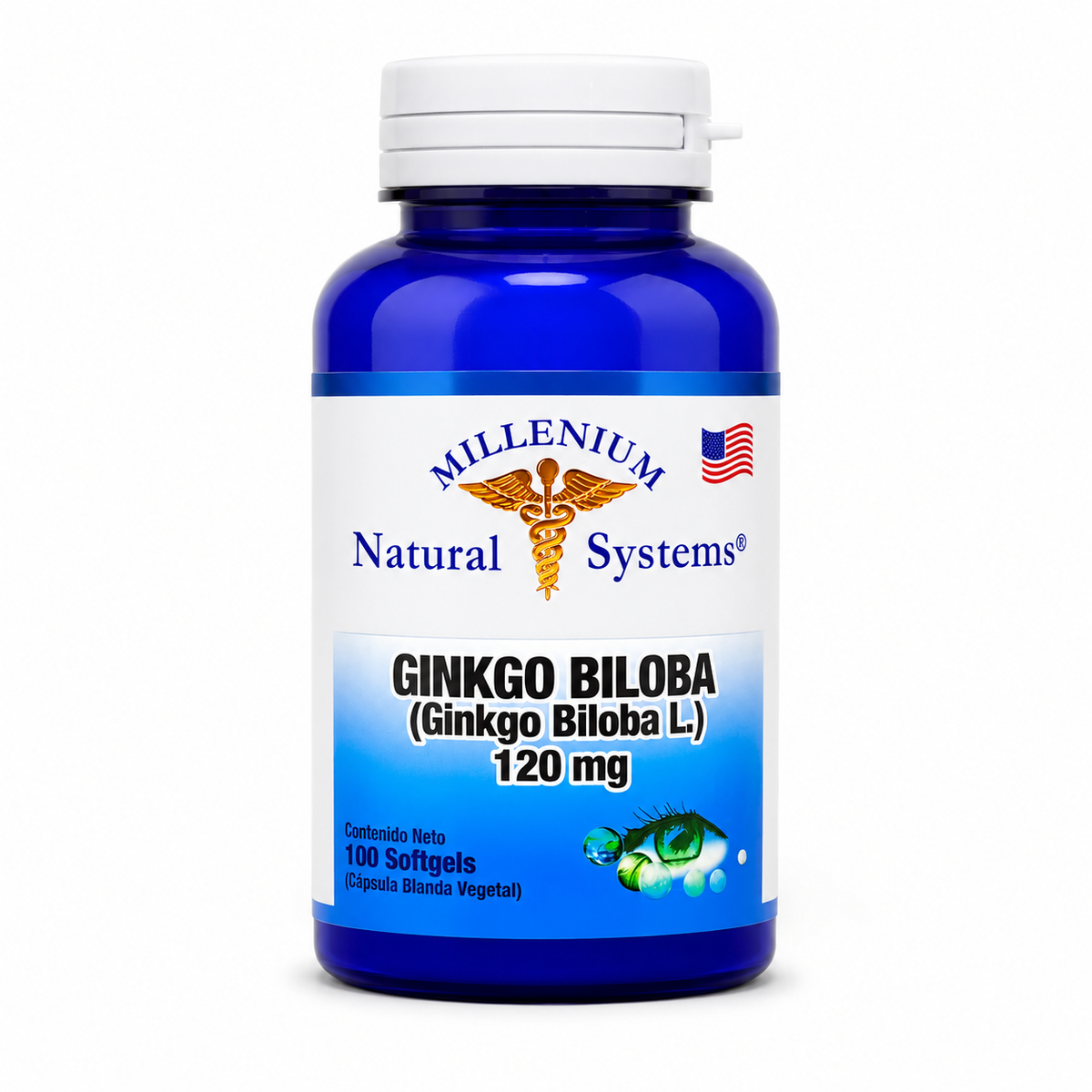 Ginkgo Biloba 120 mg 100 capsulas