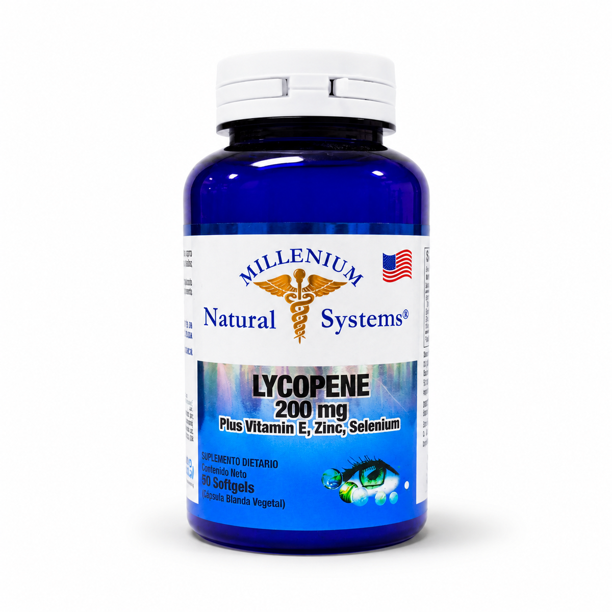 Lycopene 200 mg Vitamina E, Zinc y Selenio 50 capsulas