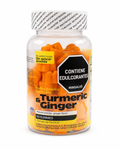 Turmeric &amp; Ginger Gummies – Healthy America – 60 gomitas