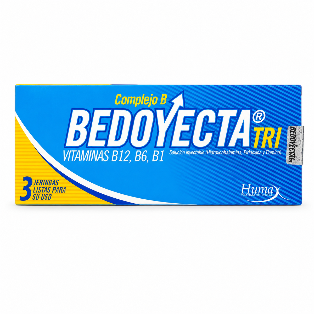 Bedoyecta Tri – Complejo B Inyectable 3 jeringas