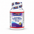 Ginkgo Biloba Standardized 60 mg –  60 cápsulas blandas