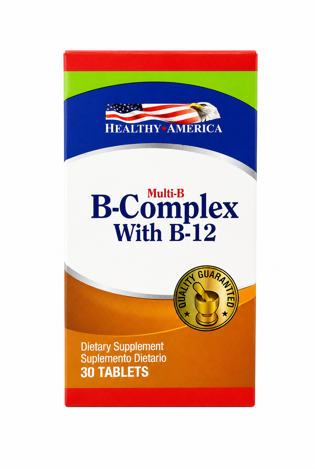Multi-B B-Complex with B-12  30 tabletas