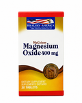 Magnesium Oxide 400 mg Healthy America, 30 tabletas
