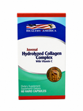 Hydrolyzed Collagen Complex with Vitamin C 60 cápsulas duras.