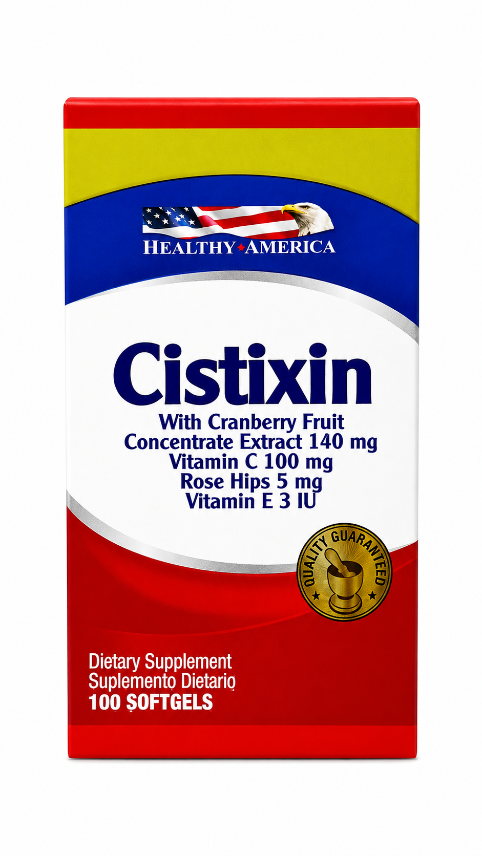 Cistixin – Healthy America, 100 cápsulas blandas