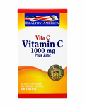 Vitamin C 1000 mg Plus Zinc  100 tabletas