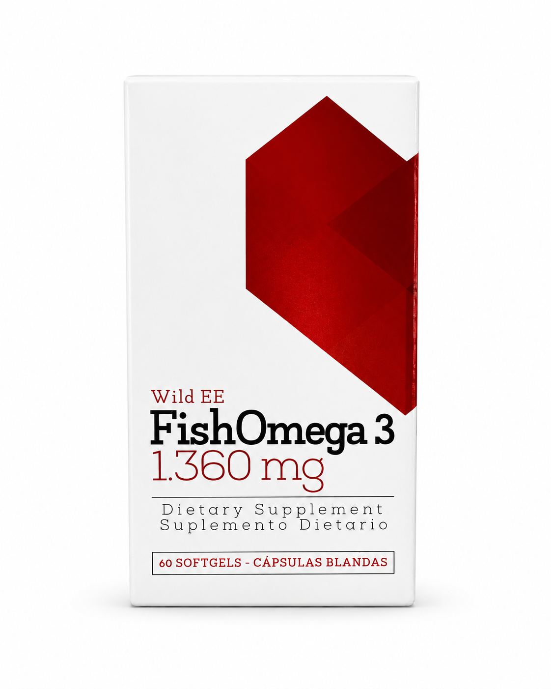 FishOmega 3 1360 mg 60 cápsulas blandas