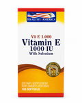 Vitamina E 1000 IU  100 cápsulas blanda