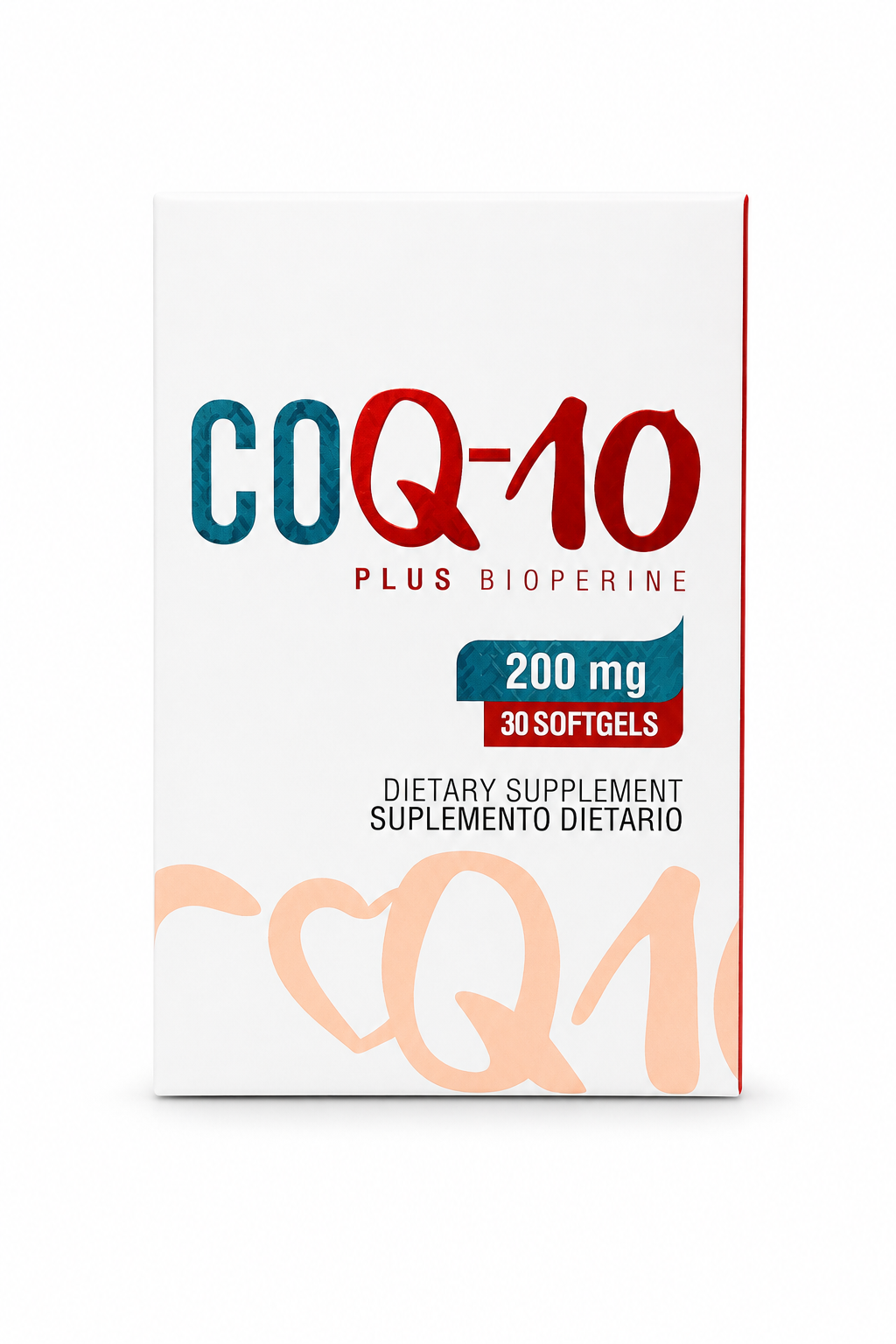 CoQ-10 Plus BioPerine 200 mg 30 cápsulas blandas