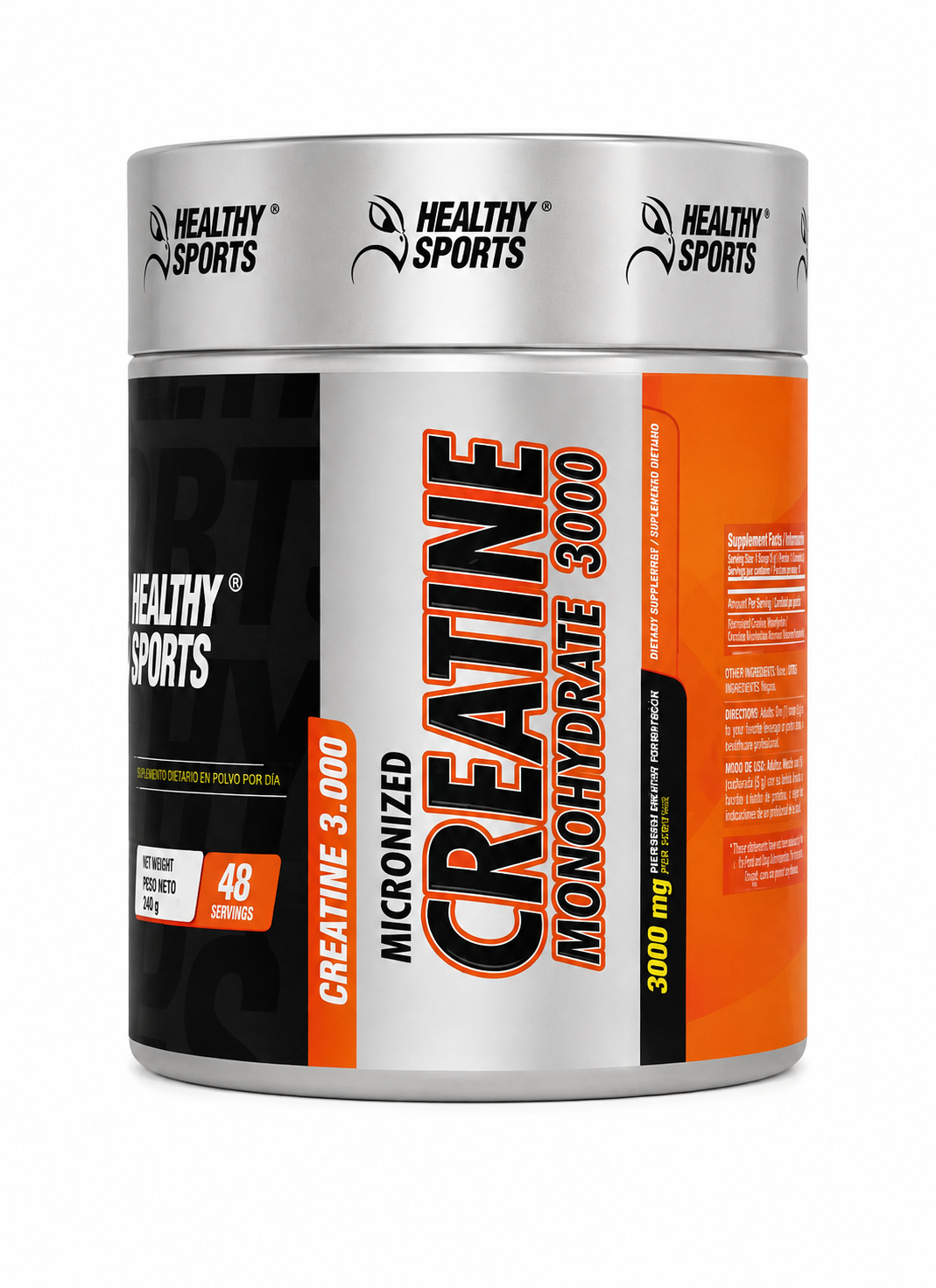 Creatine Monohydrate 48 porciones.